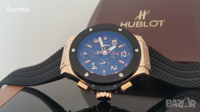 Hublot Модел Gold BIG BANG мъжки стилен часовник, снимка 8 - Мъжки - 21641358