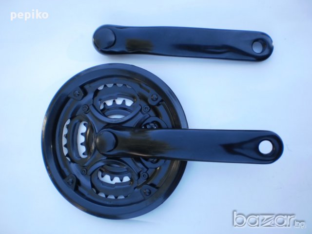 Продавам колела внос от Германия Комплект НОВИ алуминиеви курбели 42-34-24, снимка 15 - Части за велосипеди - 11686276