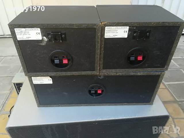 sony 3x100w//8ohm-център+тонколони-внос швеицария, снимка 6 - Тонколони - 25896713