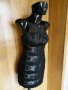 Черна къса рокля бюстие с катарами С, снимка 2