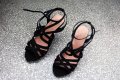 SIMPLY BE дамски елегантни обувки / сандали, черни, снимка 12