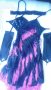 Рокля с ресни в черно и розово за момиче от 140 до 150 см, снимка 1 - Детски рокли и поли - 18691483