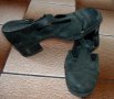 Черен набук,дамски обувки,номер 38 , снимка 3