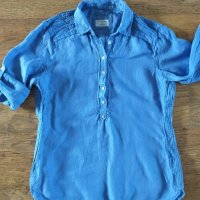 Massimo Dutti womens shirt - страхотна дамска риза 100% ЛЕН, снимка 3 - Ризи - 25995638