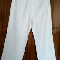 Нов бял панталон + подарък перлена гривна, снимка 8 - Панталони - 25179546