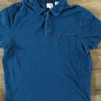 Levi's men's lapel cotton - страхотна мъжка тениска, снимка 6 - Тениски - 25876035