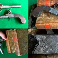 Белгийски Капсулен,пищов и Английски кремъчен пистолет, снимка 3 - Антикварни и старинни предмети - 25712533