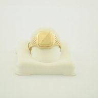 нов златен пръстен Д 41551-2, снимка 1 - Пръстени - 8679732