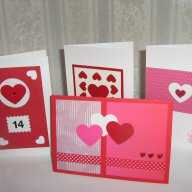 Ръчно изработени картички, снимка 1 - Романтични подаръци - 9624299