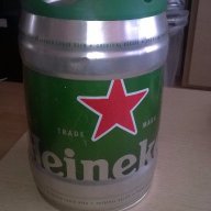 Heineken 5litra-буре от бира-30х20см-алуминиево, снимка 7 - Антикварни и старинни предмети - 17880726