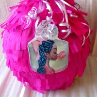 Пинята голяма + подарък маска и конфети ,готови за изпращане, снимка 3 - Декорация за дома - 20175783