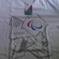 Нова тениска London Logo Paralympic, оригинал, снимка 3 - Тениски - 11119135
