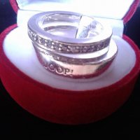 "JOOP"  Сребърен масивен  оригинален пръстен , снимка 1 - Пръстени - 19065892