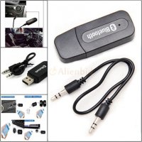 Bluetooth 3,5мм AUX IN аудио адаптер , снимка 1 - Аудиосистеми - 22254053
