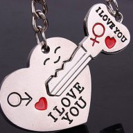 Ключодържател за влюбени, снимка 3 - Романтични подаръци - 9569536