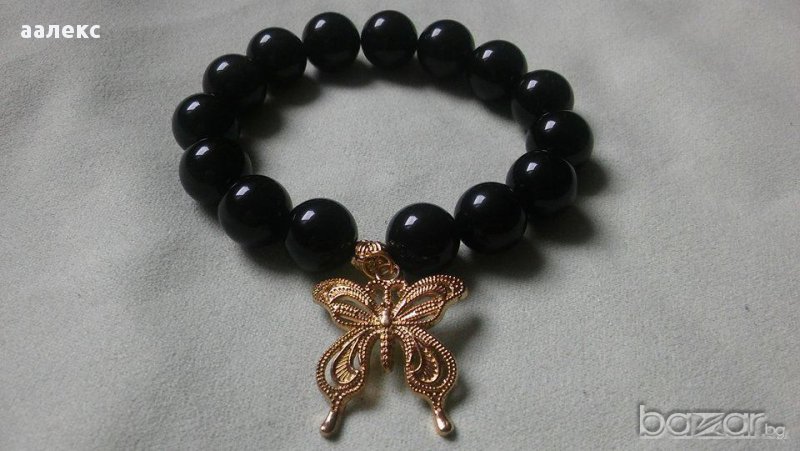 Ръчно изработена гривна от естествени камъни, снимка 1