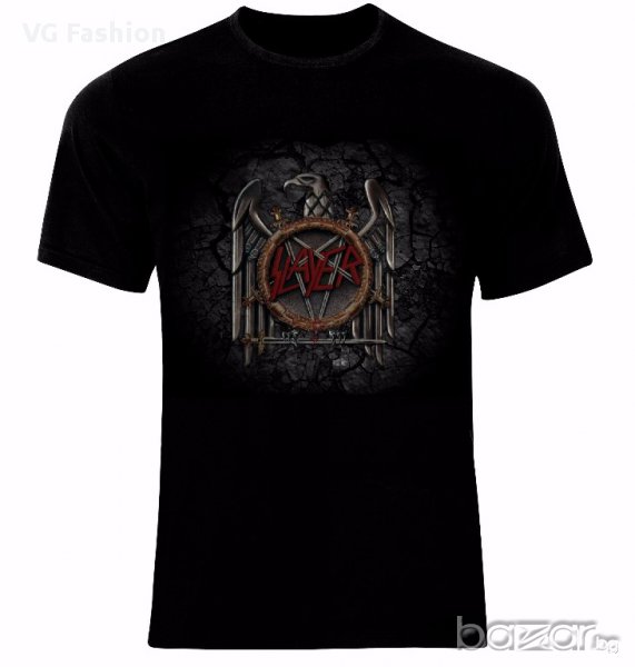  Slayer Trash Metal Eagle Орел Тениска Мъжка/Дамска S до 2XL, снимка 1