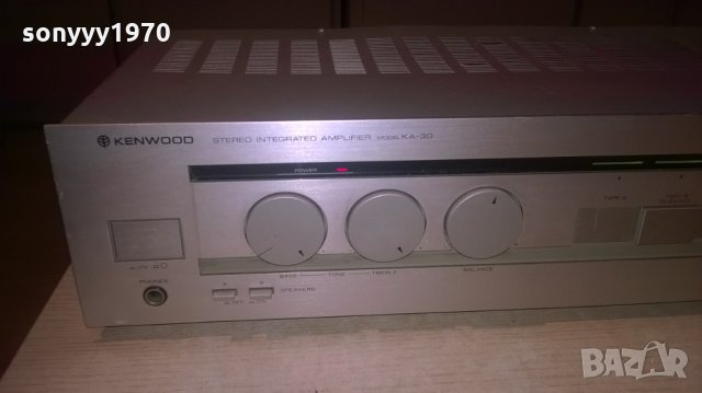 &kenwood ka-30 stereo amplifier-made in japan-внос швеицария, снимка 7 - Ресийвъри, усилватели, смесителни пултове - 25849135