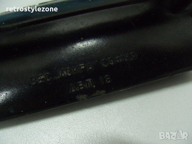 № 1450 стара бакелитова ръковхватка   - електричарска / за предпазители /  - ЗЕС Искра София   - соц, снимка 5 - Други ценни предмети - 22880230