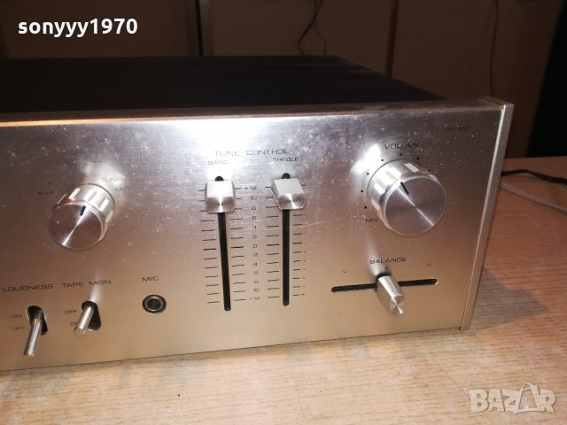 jvc-amplifier-ретро колекционерска машина-внос швеицария, снимка 15 - Ресийвъри, усилватели, смесителни пултове - 21996088
