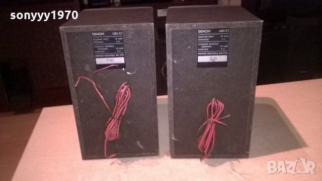 denon 2x25w-тонколони 2бр-26х20х15см-внос англия, снимка 8 - Тонколони - 22832504