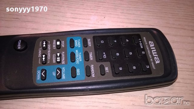 Aiwa-remote-внос швеицария, снимка 3 - Ресийвъри, усилватели, смесителни пултове - 16623875