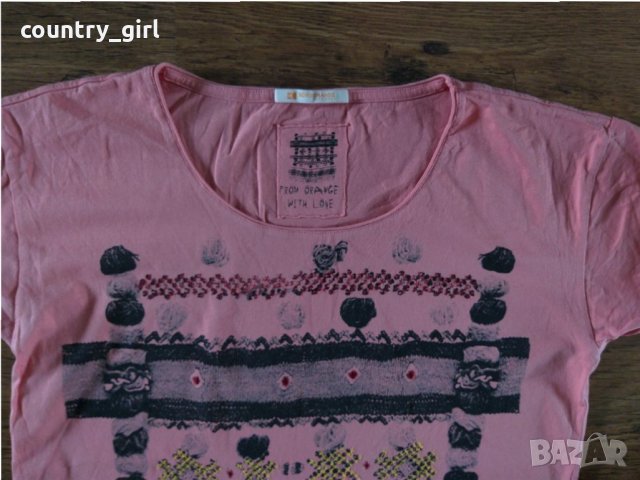 boss orange talma - страхотна дамска тениска, снимка 3 - Тениски - 25604292