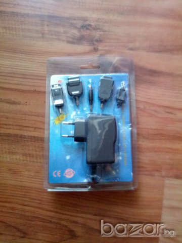 Универсално зарядно устройство за мобилни телефони