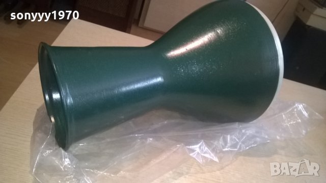 ГОЛЯМА-метална зелена табамбука-внос сирия-40х25см, снимка 3 - Ударни инструменти - 22553846