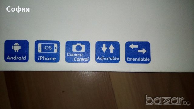 Селфи стик LogiLink  21-106см + триножник стойка + дистанционно!, снимка 7 - Селфи стикове, аксесоари - 20609517