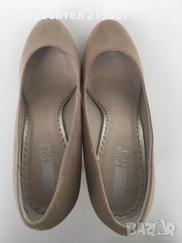 Нови естествена кожа набук обувки Pier One номер 37, снимка 9 - Дамски елегантни обувки - 24652919