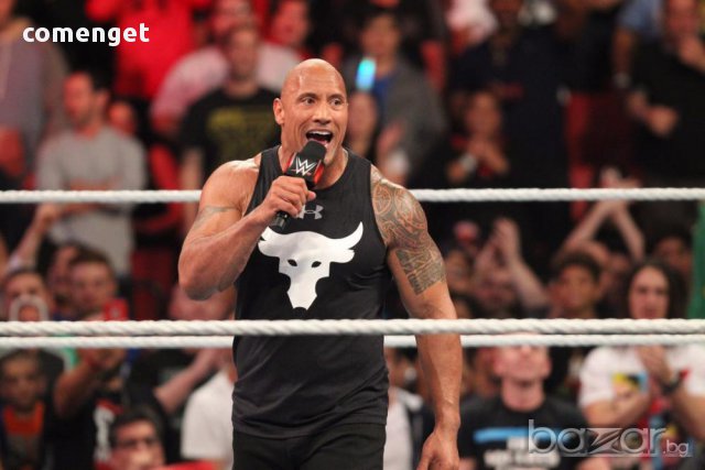 WWE! Мъжки и Детски КЕЧ ТЕНИСКИ THE ROCK NO TOMORROW/ СКАЛАТА ! ПОРЪЧАЙ С ТВОЯ ИДЕЯ!, снимка 2 - Тениски - 15499241