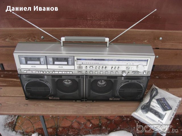 Търся да купя SHARP GF-777Z Boombox Dual Cassette , снимка 3 - Аудиосистеми - 14573624