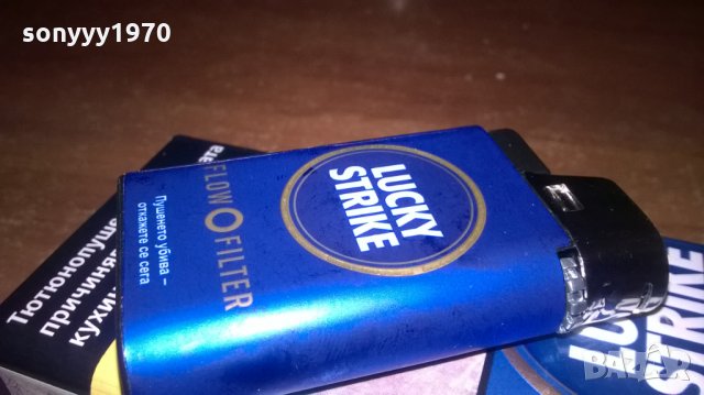 lucky strike-new-запалка, снимка 7 - Запалки - 23430189