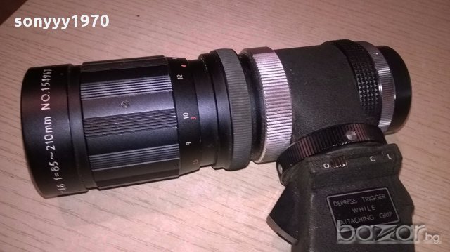 sun opt.hi-tele zoom lens-made in japan-внос швеицария, снимка 5 - Колекции - 19578226