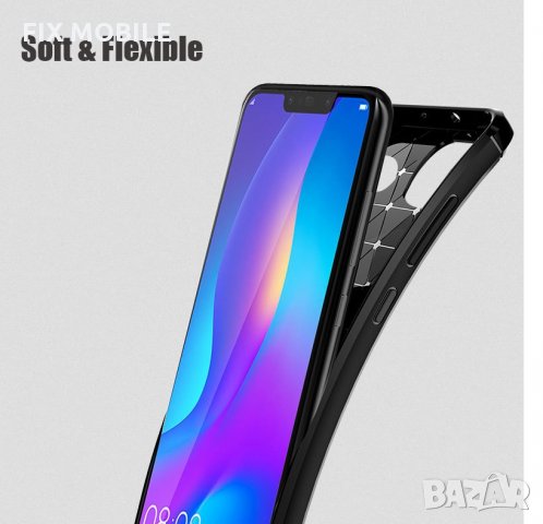 Huawei P Smart 2019 карбон силиконов гръб / кейс, снимка 7 - Калъфи, кейсове - 25699797