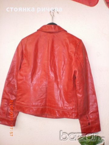 продавам ново дамско яке.естеств.кожа-внос от Германия, снимка 4 - Якета - 19453035