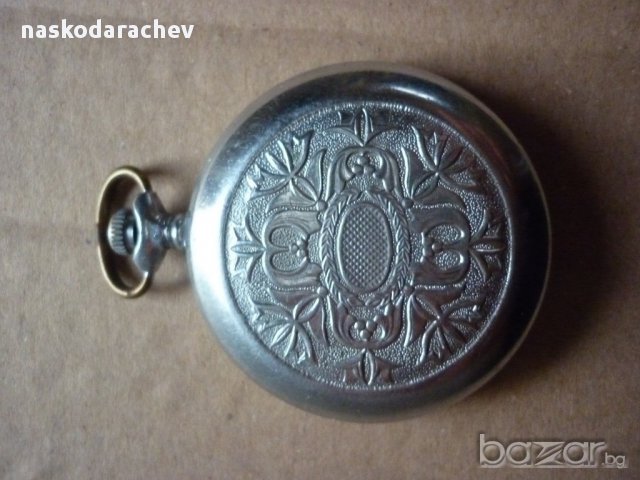 Руски джобен часовник Молния, снимка 3 - Антикварни и старинни предмети - 14248650