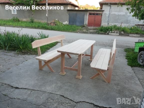 Баварски маси и пейки, снимка 8 - Градински мебели, декорация  - 24211985