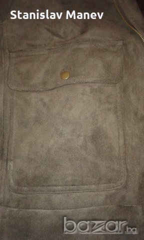 Ново кафяво велурено яке , снимка 2 - Якета - 19711066