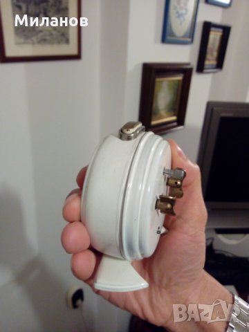 Немски настолен часовник,будилник, снимка 2 - Антикварни и старинни предмети - 24286885