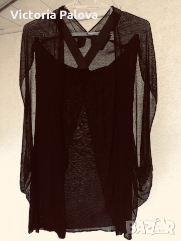 Необикновена блуза SISLEY, снимка 3 - Корсети, бюстиета, топове - 25633328