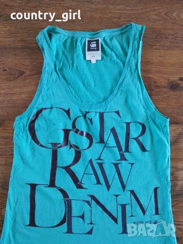 g-star dora r t wmn tank top - страхотен дамски потник, снимка 2 - Потници - 22387453