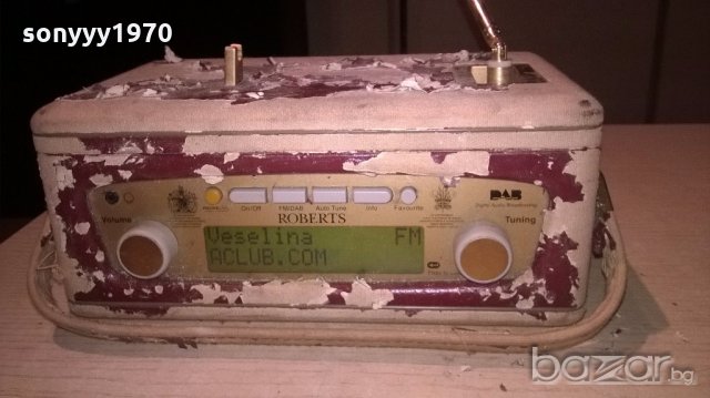 roberts dab/rds-ретро радио-внос англия, снимка 5 - Ресийвъри, усилватели, смесителни пултове - 19591395