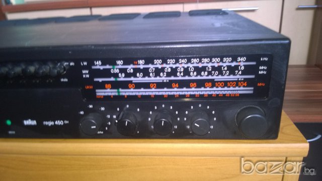 braun regie 450 ch-stereo receiver-нов внос швеицария, снимка 16 - Ресийвъри, усилватели, смесителни пултове - 9611945