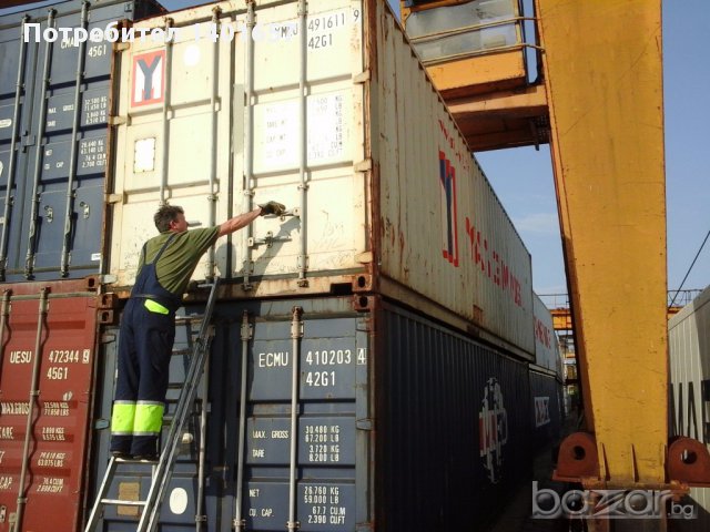 Употребявани морски контейнери- Промо цени на използван контейнер, снимка 9 - Други машини и части - 14894177