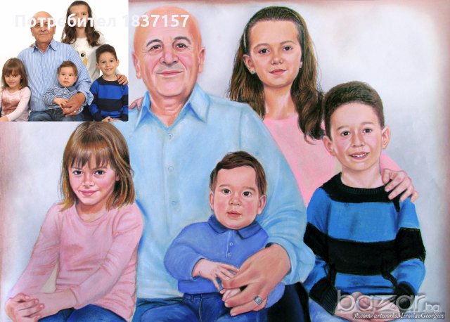 Рисувам портрети по снимка, снимка 17 - Картини - 20021835