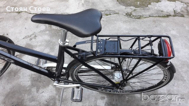 Алуминиево колело MSQ дамско 8 скорости  палцови Шимано,роторни срирачки Холандия 28 цола, снимка 5 - Велосипеди - 20688522