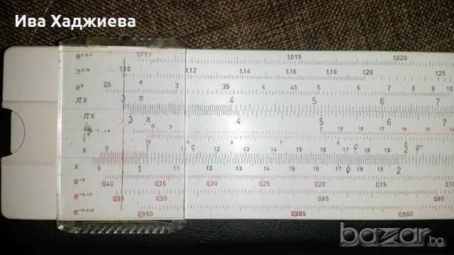 Логаритмична сметачна линия, Logarex, снимка 3 - Други машини и части - 19721235