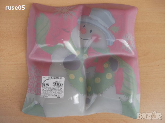 Плато стъклено, снимка 3 - Други стоки за дома - 21498653